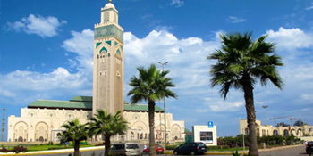 Hassan II Mosque in Casablanca